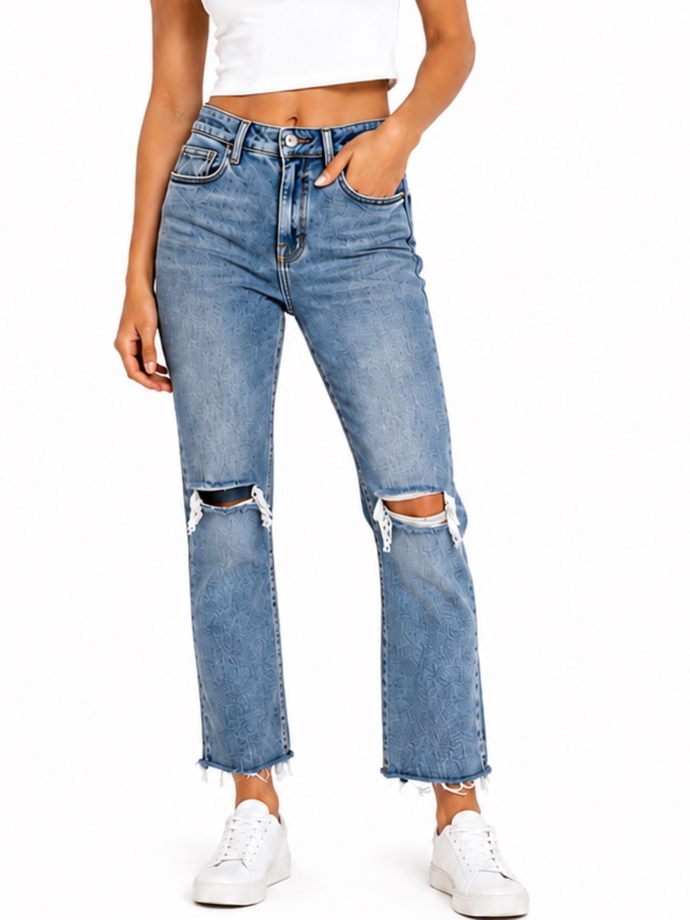 CARLY JEANS Kate ankle jeans size 3 high waist